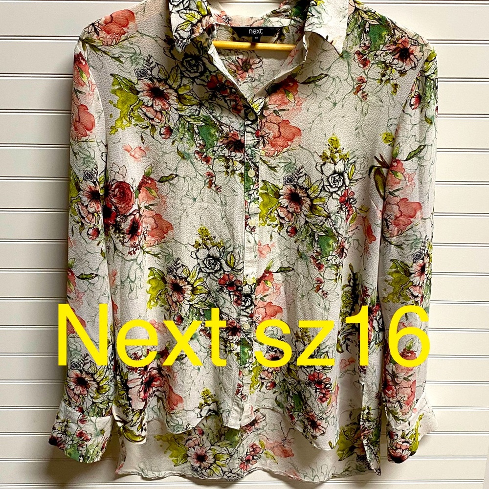 Next shirt Sz 18 (Sz 16 in Canada)